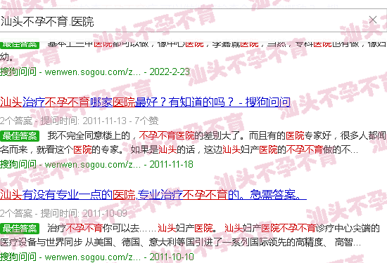 汕头不孕不育.医院