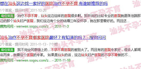 汕头不孕不育去那家医院好